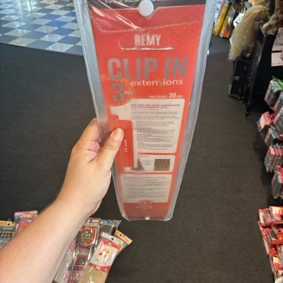 Red Clip-In Hair Extensions